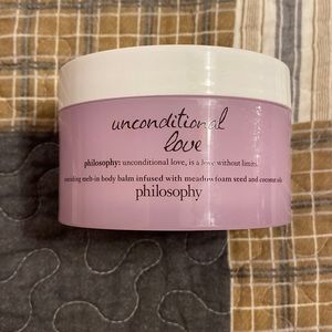 NWT Philosophy “Unconditional Love Body Balm” (6.0oz)